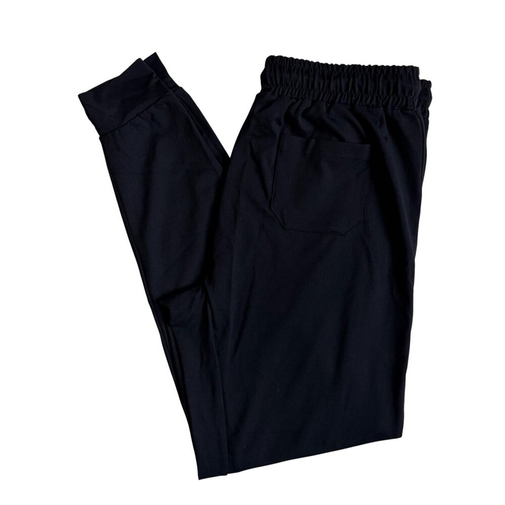 NWT - D.E.T. (Do Extraordinary Things) Drawstring Joggers (Black) - Large